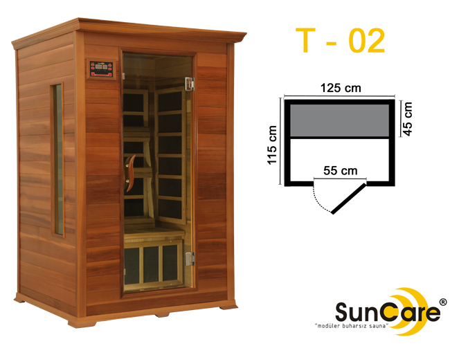 SunCare Sauna - T-02 Luxury